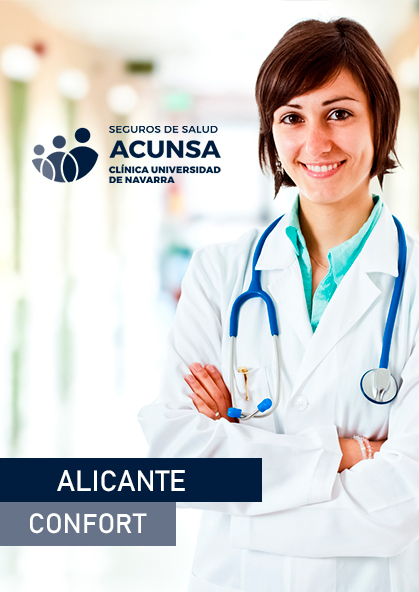 Cuadro Médico Acunsa Confort Alicante 2023