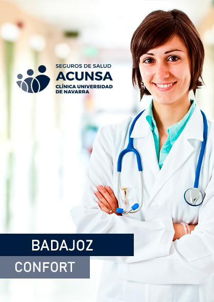 Cuadro Médico Acunsa Confort Badajoz 2023