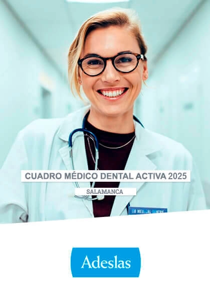 Cuadro médico Adeslas Dental Activa Salamanca 2025