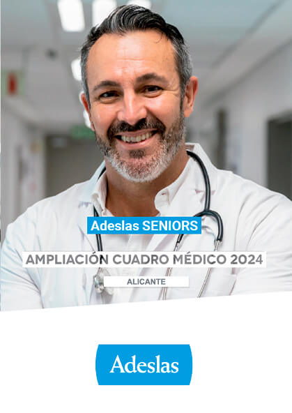 Cuadro médico Adeslas Seniors Alicante 2023  Ampliación