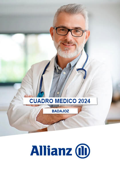Cuadro médico Allianz Badajoz 2023