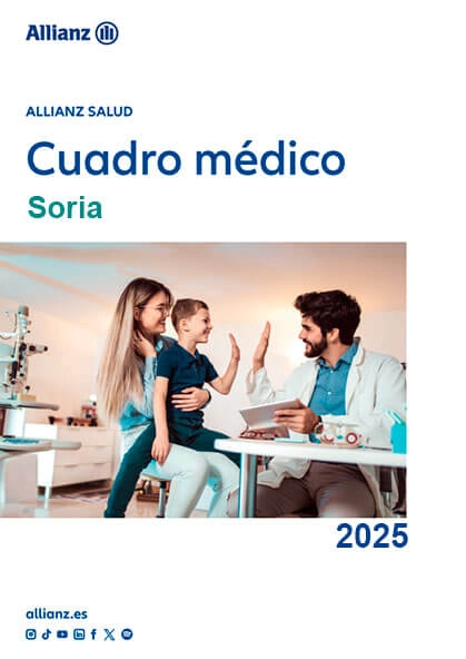 Cuadro médico Allianz Soria 2025