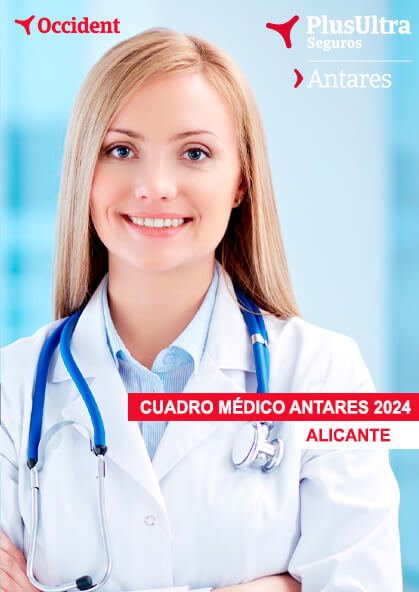 Cuadro médico Antares Alicante 2023