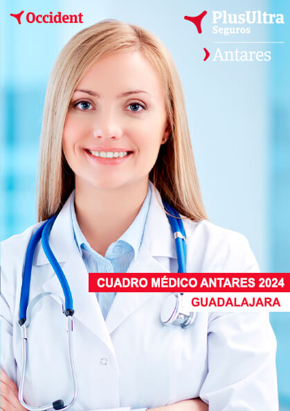 Cuadro médico Antares Guadalajara 2023