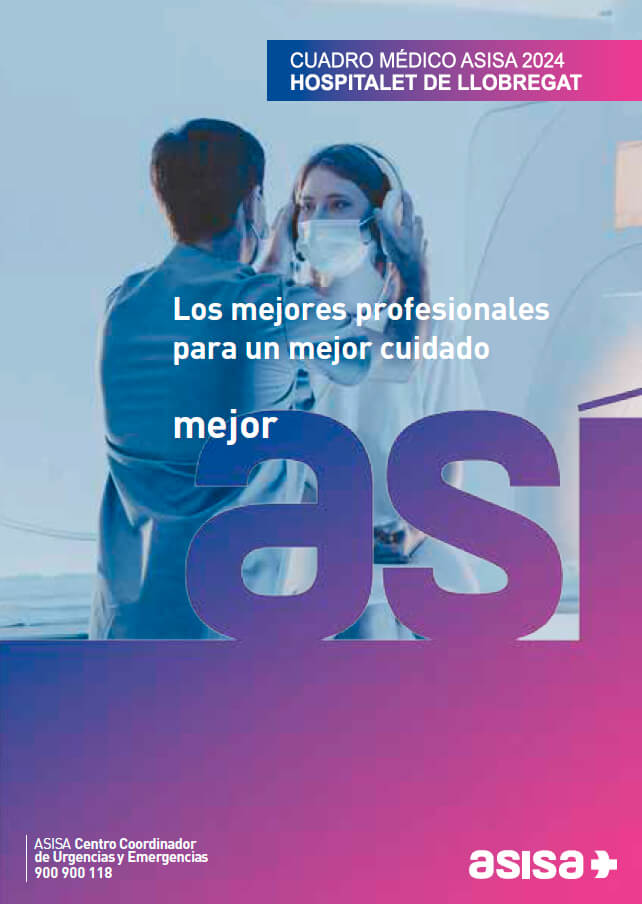 Cuadro médico Asisa Hospitalet de Llobregat 2023