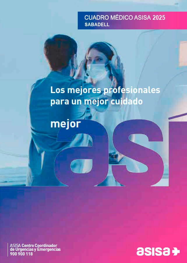 Cuadro médico Asisa Sabadell 2025