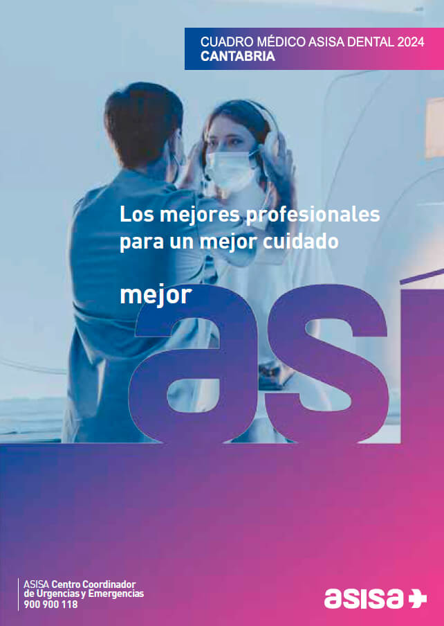 Cuadro médico Asisa Dental Cantabria 2024