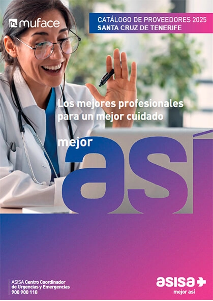Cuadro médico Asisa MUFACE Santa Cruz de Tenerife 2025