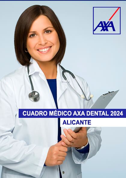 Cuadro médico AXA Dental Alicante 2024