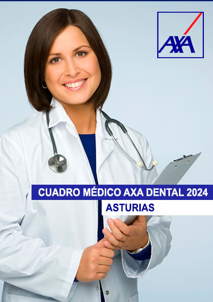 Cuadro médico AXA Dental Asturias 2023