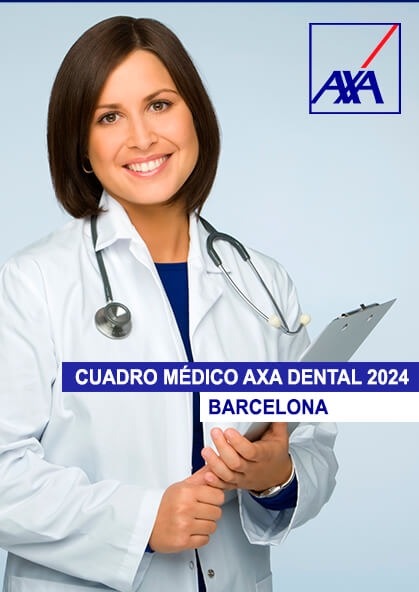 Cuadro médico AXA Dental Barcelona 2023