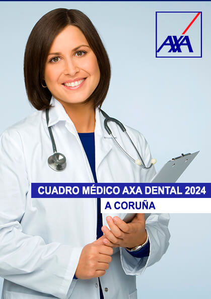 Cuadro médico AXA Dental A Coruña 2023