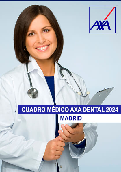 Cuadro médico AXA Dental Madrid 2023