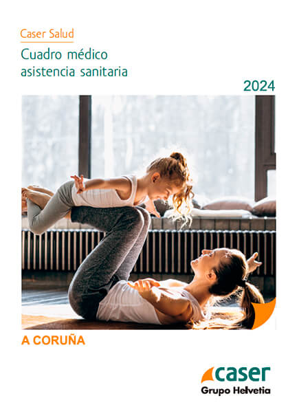 Cuadro médico Caser A Coruña 2023