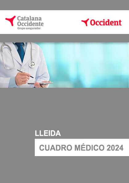 Cuadro médico Catalana Occidente Lleida 2024