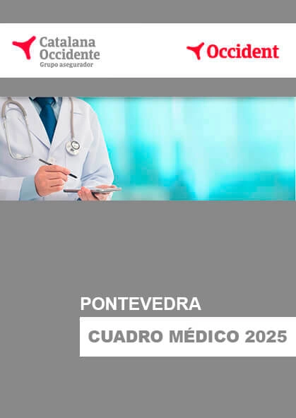 Cuadro médico Catalana Occidente Pontevedra 2025