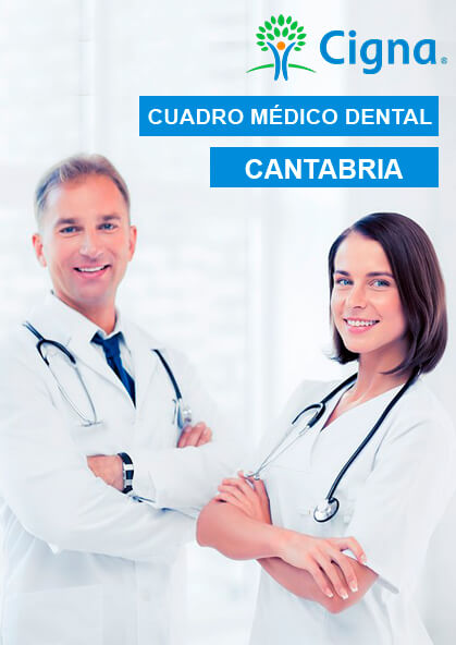 Cuadro Médico Cigna Dental Cantabria 2023
