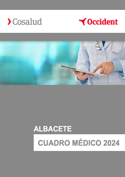 Cuadro médico Cosalud Albacete 2023