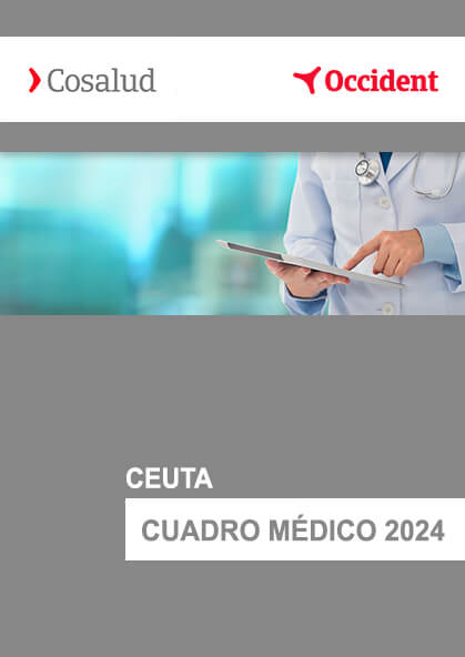 Cuadro médico Cosalud Ceuta 2023