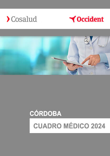 Cuadro médico Cosalud Córdoba 2023