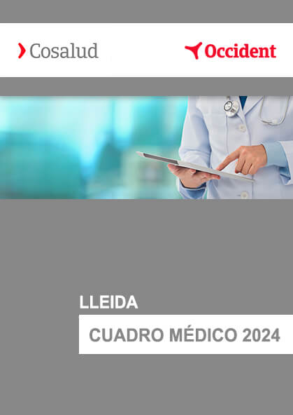 Cuadro médico Cosalud Lleida 2023