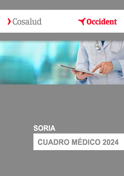 Cuadro médico Cosalud Soria 2023