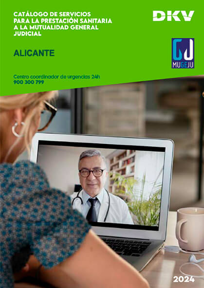 Cuadro médico DKV MUGEJU Alicante 2022
