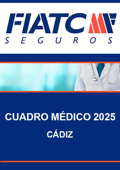 Cuadro médico Fiatc Cádiz 2025