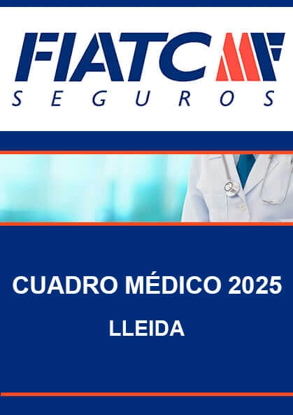 Cuadro médico Fiatc Lleida 2025