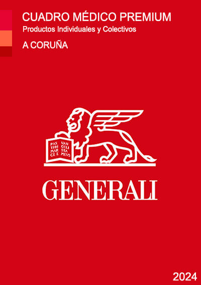 Cuadro Medico Generali Premium A Coruña 2024