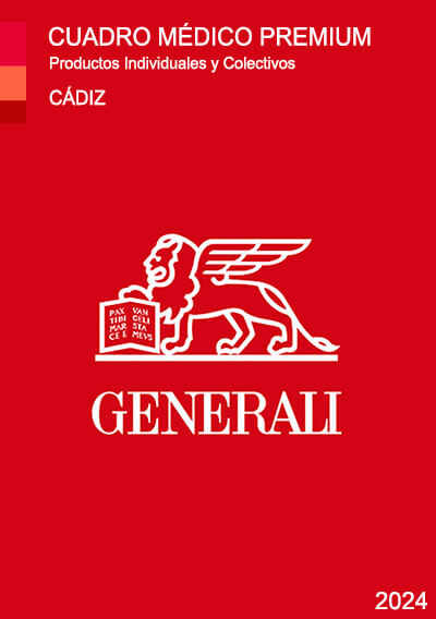 Cuadro Medico Generali Premium Cádiz 2024
