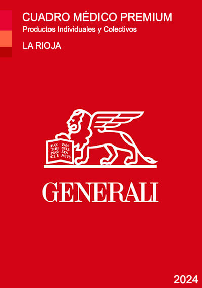 Cuadro Medico Generali Premium La Rioja 2024