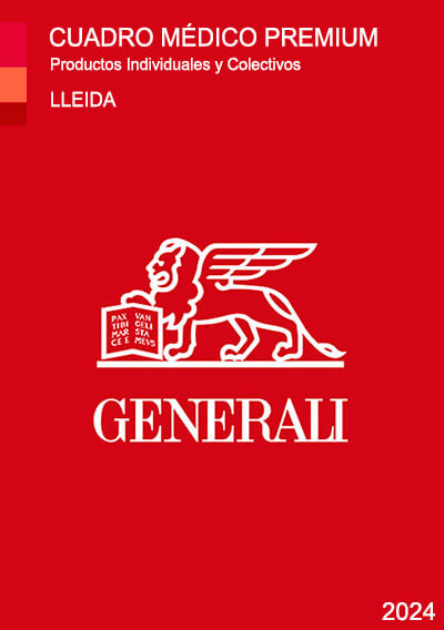 Cuadro Medico Generali Premium Lleida 2024