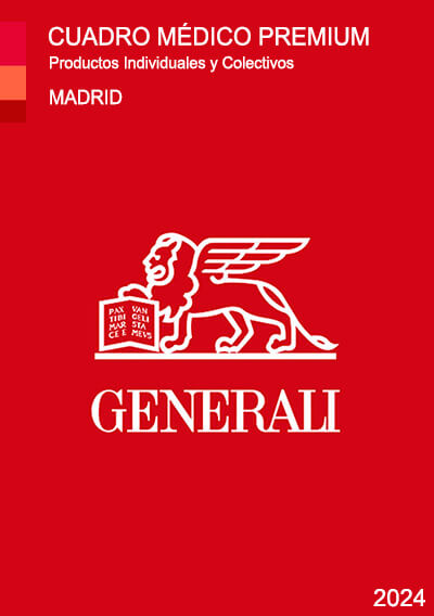 Cuadro Medico Generali Premium Madrid 2024