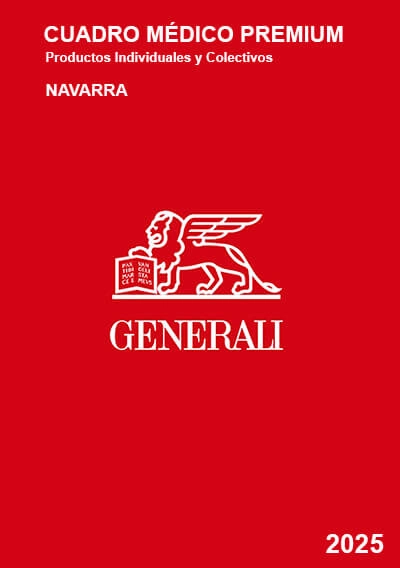 Cuadro Medico Generali Premium Navarra 2025
