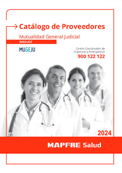 Cuadro médico Mapfre MUGEJU Badajoz 2024