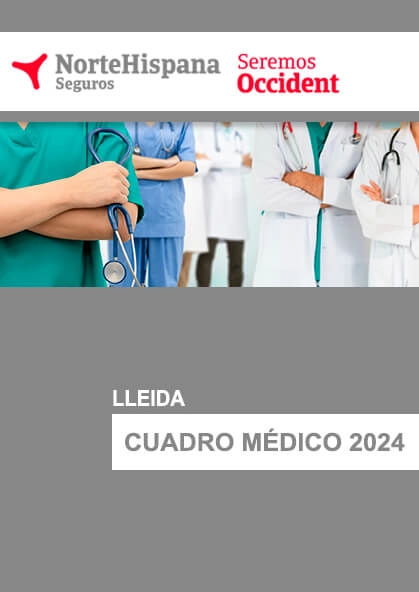 Cuadro médico NorteHispana Lleida 2025