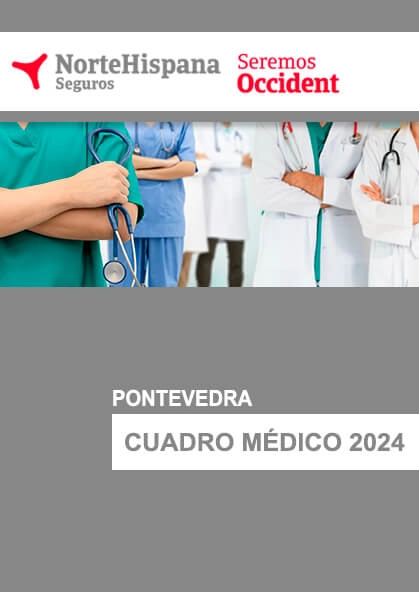 Cuadro médico NorteHispana Pontevedra 2025