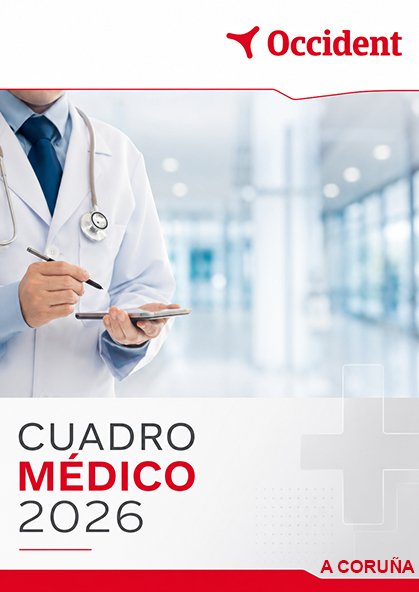Cuadro médico Occident A Coruña 2026