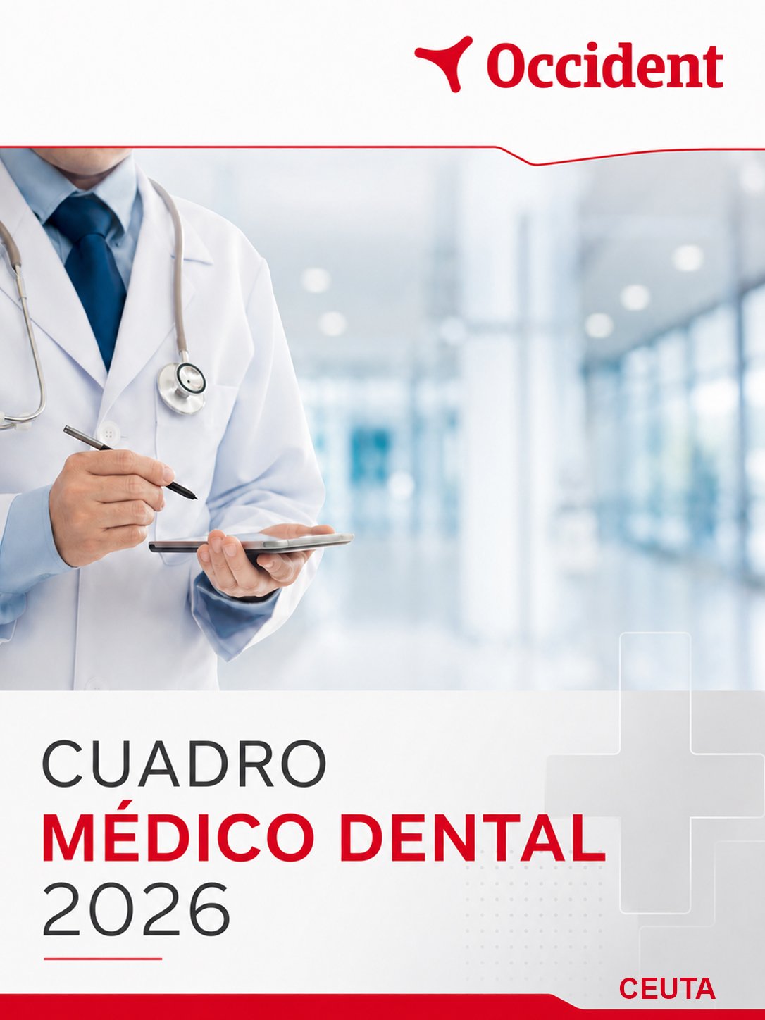 Cuadro médico Occident Dental Ceuta 2026