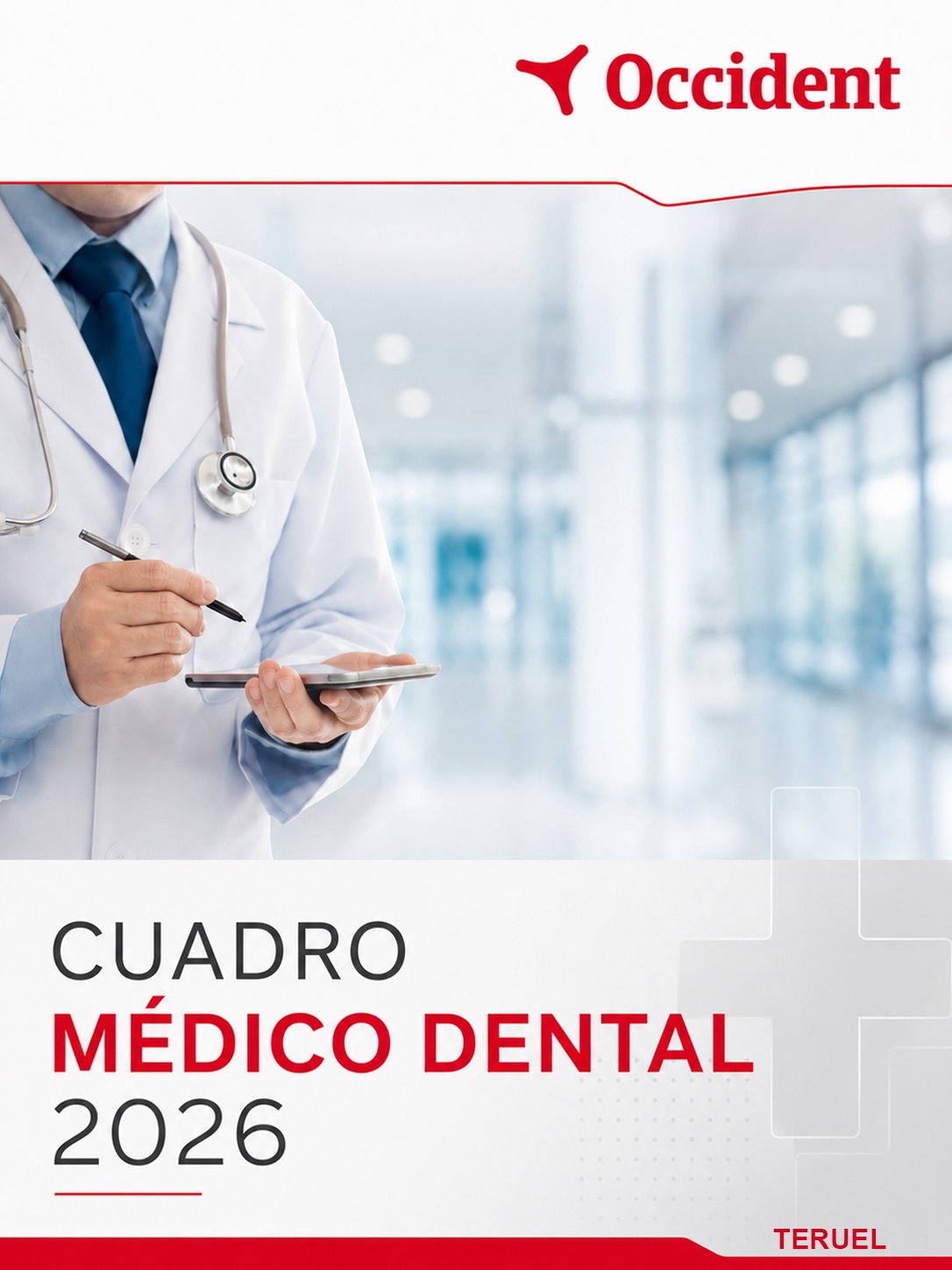 Cuadro médico Occident Dental Teruel 2026