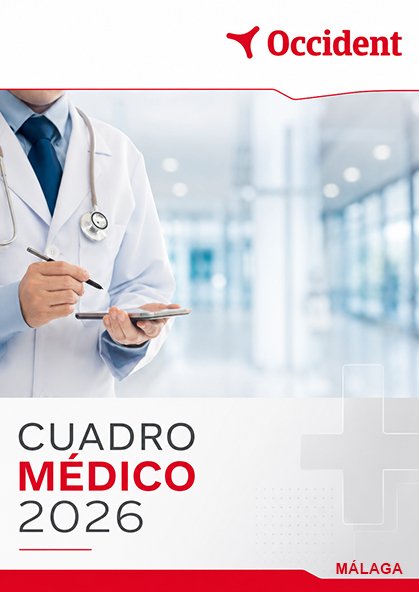 Cuadro médico Occident Málaga 2026