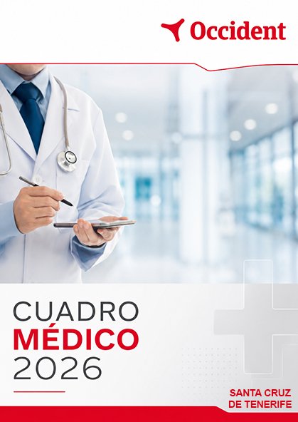 Cuadro médico Occident Santa Cruz de Tenerife 2026