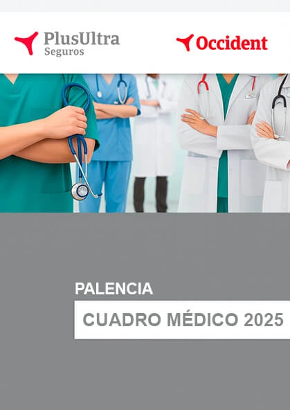 Cuadro médico Plus Ultra Palencia 2025