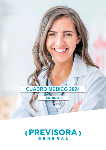 Cuadro médico Previsora General Asturias 2023