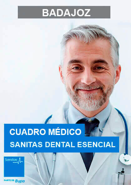 Cuadro médico Dental Esencial Badajoz 2023