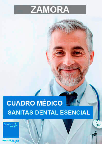 Cuadro médico Dental Esencial Zamora 2023
