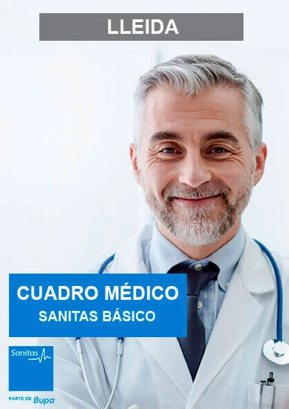 Cuadro médico Sanitas Básico Lleida 2025