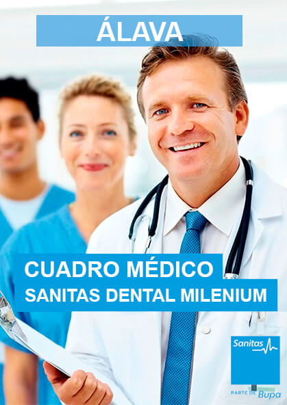 Cuadro médico Sanitas Dental Milenium Álava 2023