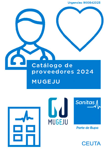 Cuadro médico Sanitas MUGEJU Ceuta 2023